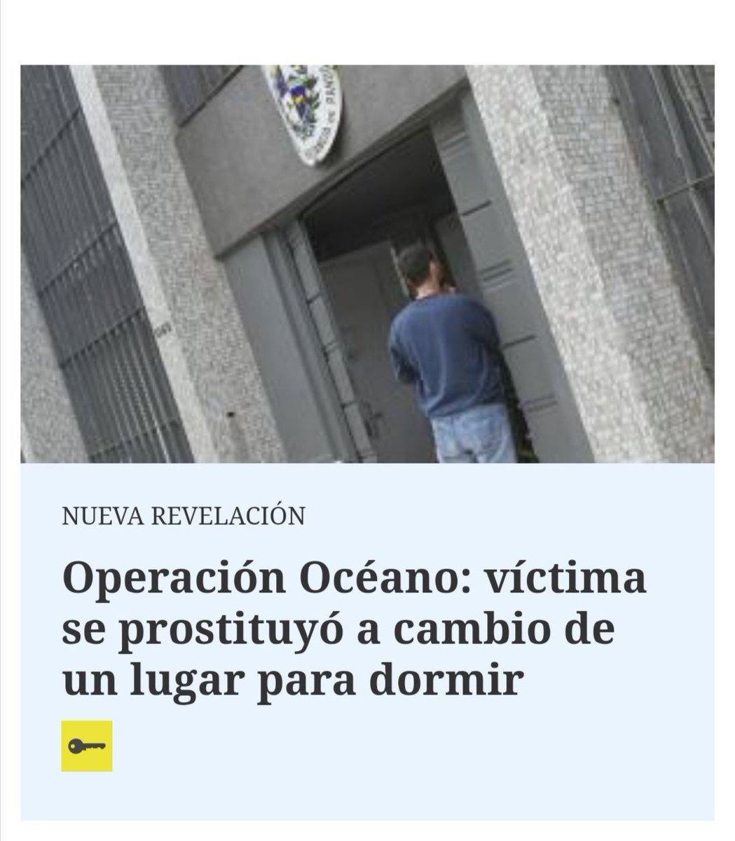 Una menor de edad fue explotada sexualmente por un adulto a cambio de un lugar para dormir, les corregí un poco el titular.