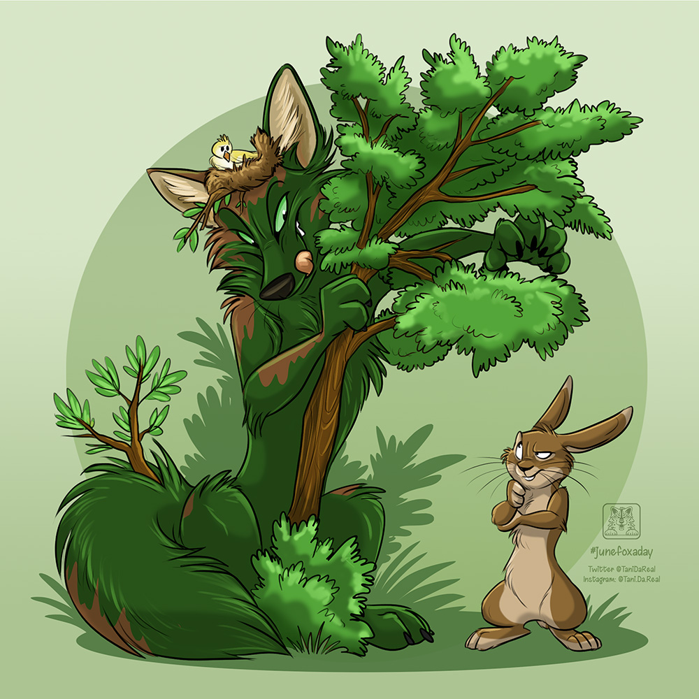 TaniDaReal's tweet photo. Day 5: "Tree Fox" - Trust in me. Just in me. Shut your eyes. Trust in me. π¦π³π³π°
#junefoxaday #treefox #artchallenge #foxes https://t.co/TRdl4zZs6X