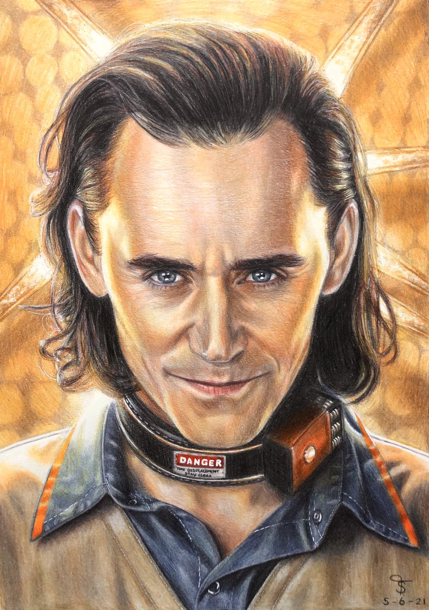 Finished my drawing in time for the glorious Loki series! 🕰🧡
I really enjoyed working on this and especially after receiving all of your lovely comments 🤗

<a href="/officialloki/">Loki.</a> <a href="/twhiddleston/">Tom Hiddleston</a> <a href="/disneyplus/">Disney+</a> 
#loki #lokiseries #lokisarmy #glorious #godofmischief #tomhiddleston #fanart