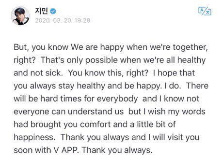 thvsgem's tweet photo. “and the fact that our words and actions can give a positive influence to someone makes us happy”- Our Sweetheart Jimin ♡ https://t.co/U0gLXBEIHu