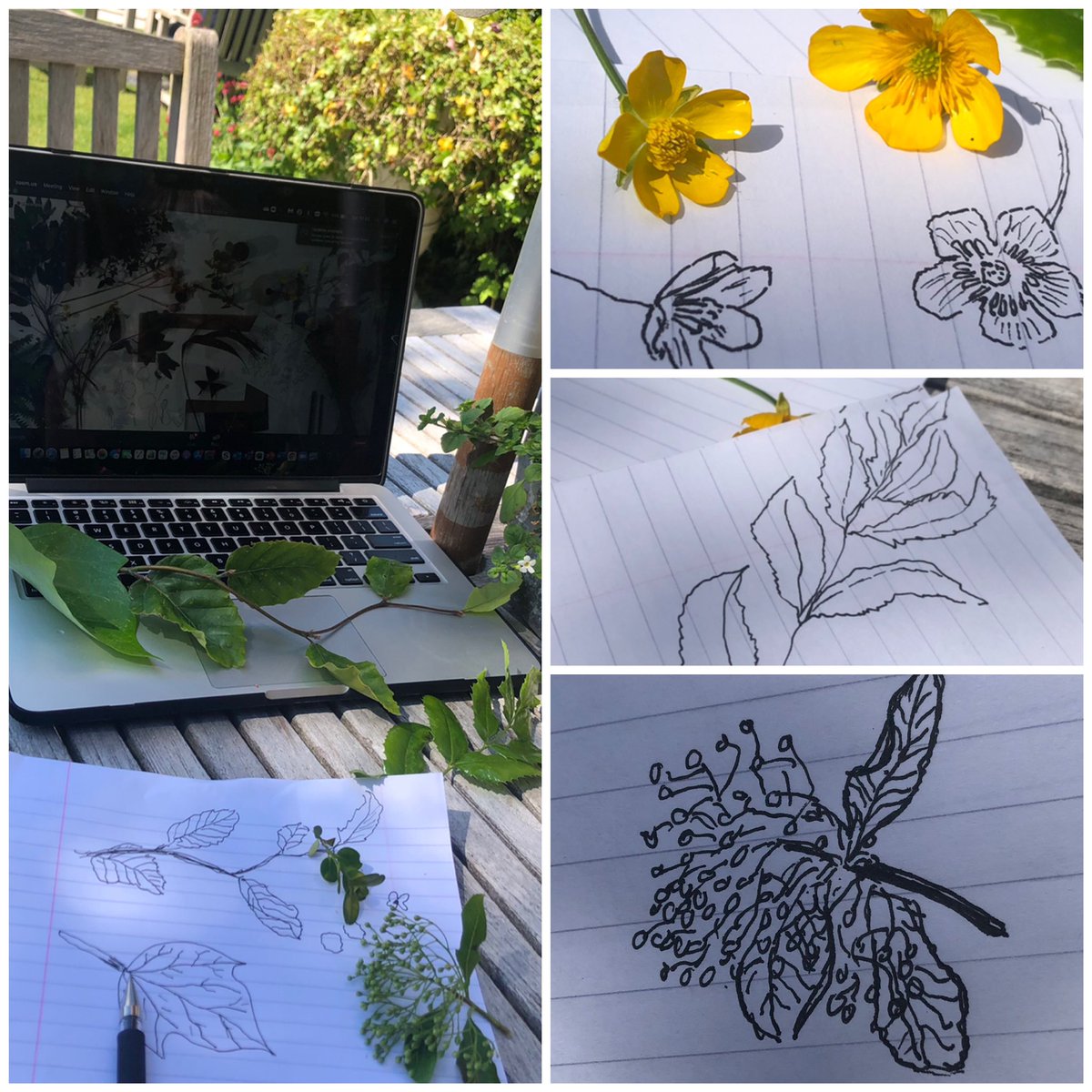 #RASketchClub thank you for another Saturday morning session enjoying the exploration of art 💕