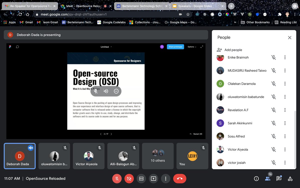 The Event is Live!!! Opensource Reloaded