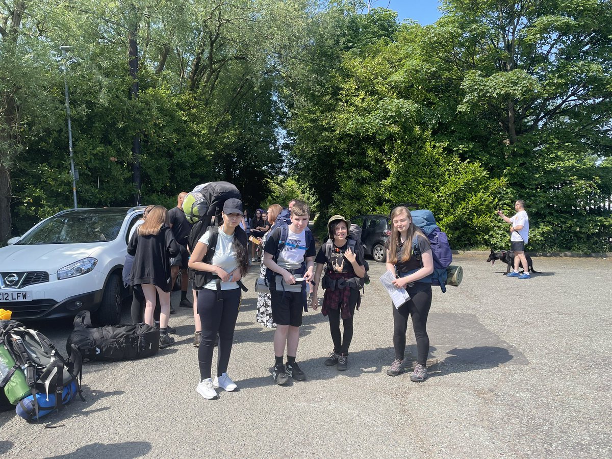 And group 2 are off.... <a href="/zkellett/">Dofe@ASCC</a> @allsaintsccduk #DofE