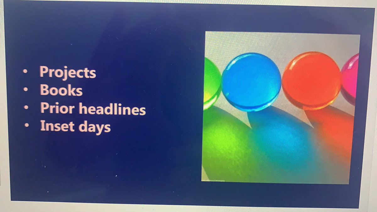 lstevenson2410's tweet photo. @MaryMyatt suggests, send #Secondary teachers into #Primary schools and vice versa for #InsetDays. There is nothing like real time learning! If we want the children to succeed in their journey it helps if the staff understand it! #TransitionEd2021 https://t.co/PzxZeTOQW2