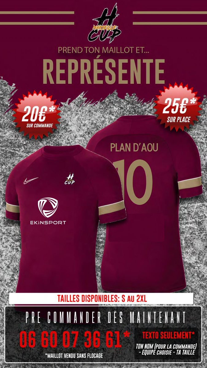 marscupoff's tweet photo. Un jour, un maillot. #PlanDaou #HcupMarseille https://t.co/dxJXdYAnSz