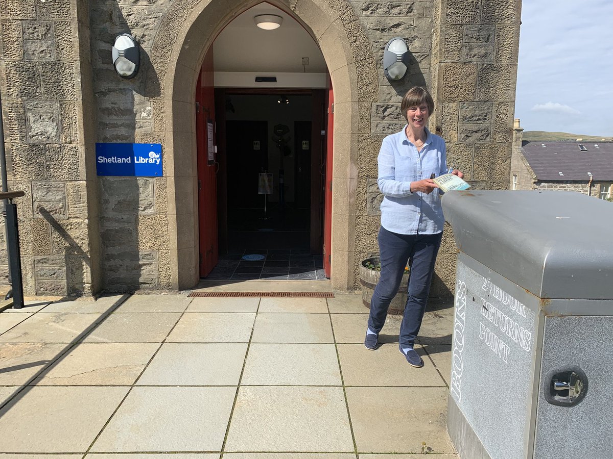 ShetlandLibrary's tweet image. 37 years later... our library book which was returned over 750miles away has finally come home! Thank you @LibraryBungay for making the trip to return it safely. 🥰📚 #OverdueBook #LoveLibraries
