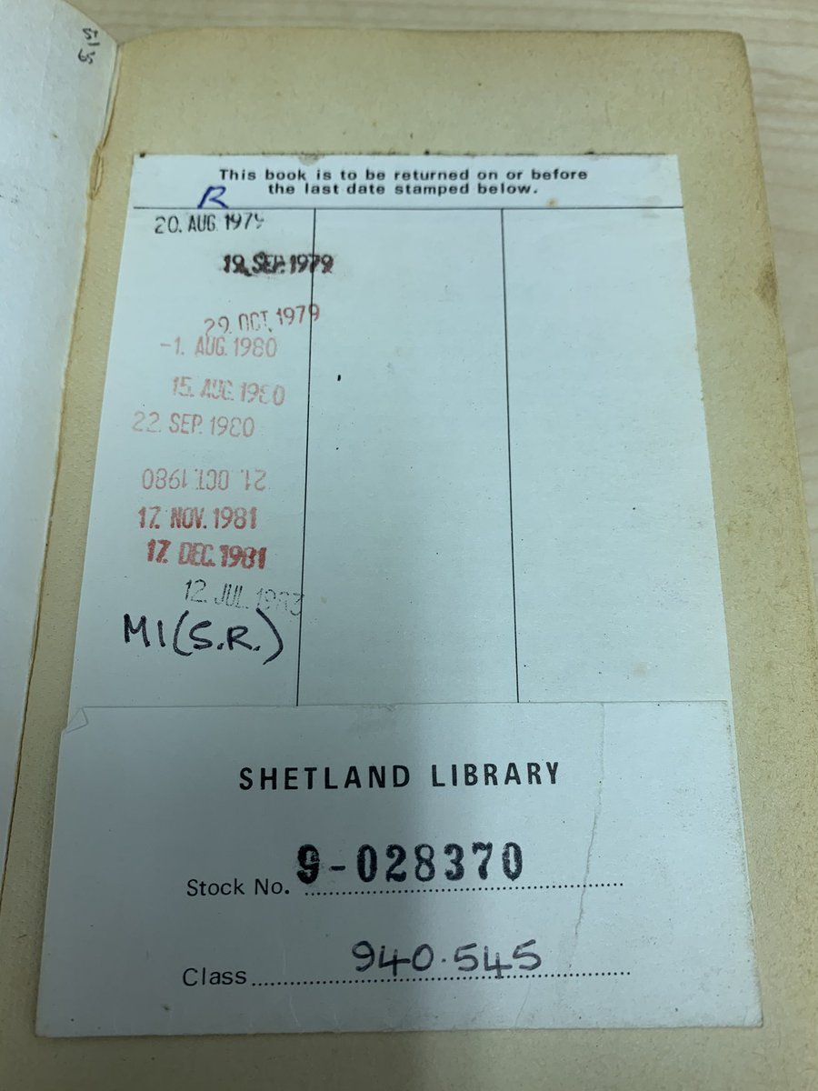 ShetlandLibrary's tweet image. 37 years later... our library book which was returned over 750miles away has finally come home! Thank you @LibraryBungay for making the trip to return it safely. 🥰📚 #OverdueBook #LoveLibraries