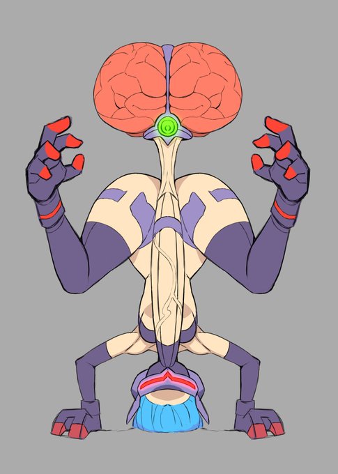 C-Usuiさんのキンタマ複眼エロかったのでちょっと描き加えてみました! 