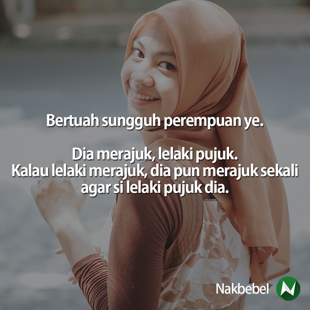 nakbebel's tweet photo. Bertuahh | Follow @santapanhidup untuk quote-quote kehidupan https://t.co/NcY8HeTk9H