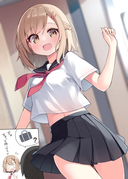 こんな幼馴染がいてほしい31
「おはよう～!今日から衣替えだね!」 