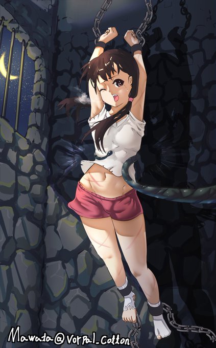 またpixivでリクエストして頂きました、牢屋で鞭打たれるしずかちゃんです 