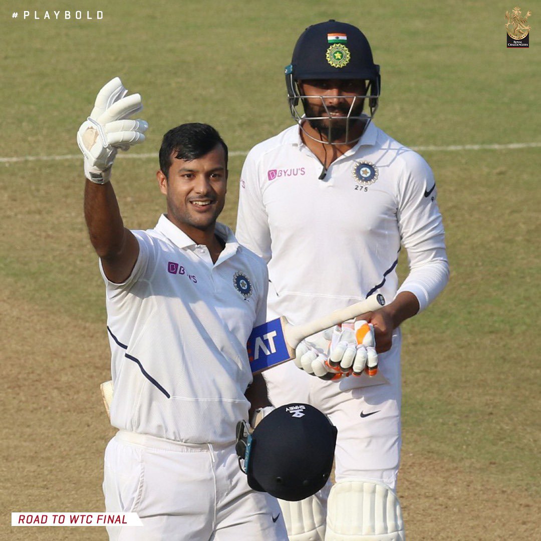 RCBTweets's tweet photo. #RoadToWTCFinal
A resounding and dominant performance with the bat & ball, saw India beat Bangladesh in the 1st Test in Indore.
🇮🇳 v 🇧🇩, 2019
IND won by an innings & 130 runs.
#PlayBold #TeamIndia https://t.co/cvh3K41R4T