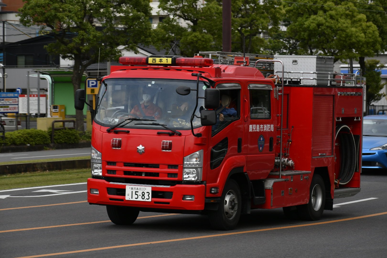 消防車 大阪府】大阪市消防局 西淀川消防署 救助車 CS R68 サイレン SAP