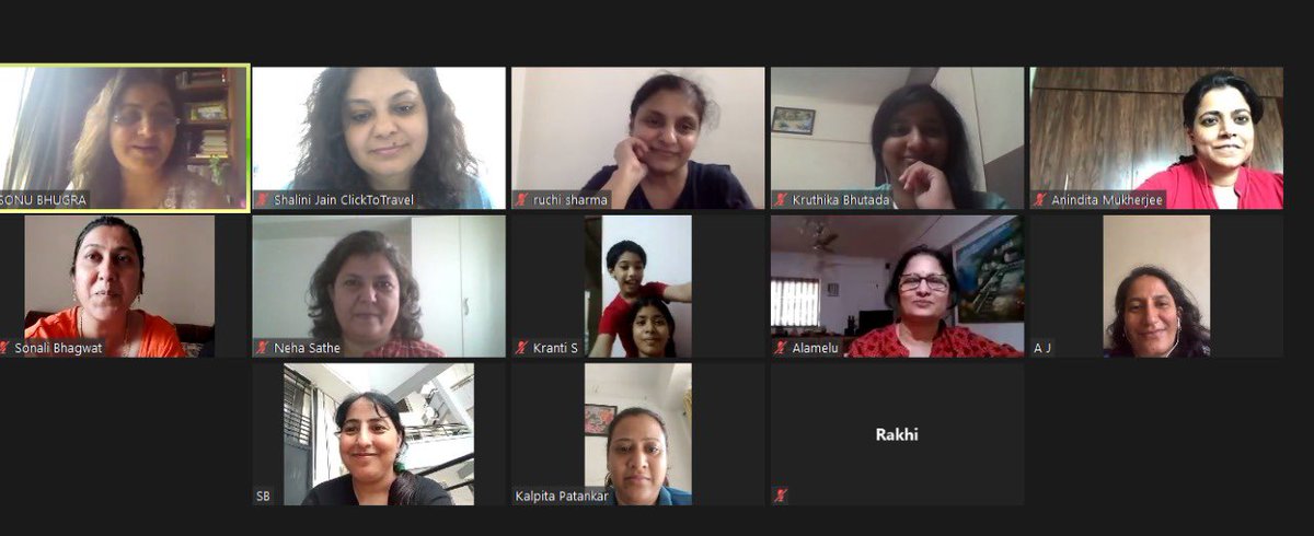 RuchiAngrish's tweet photo. Our @LeanInOrg networks in India 🇮🇳 have been our support system during this pandemic & now @LeanInPune leaders are ready to take charge & lead on for their careers. Power n strength to you all my #LeanInSisters from #Pune Onwards and Upwards https://t.co/ZpxOse4J5i