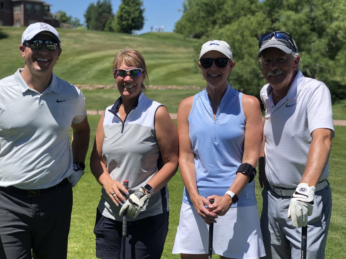mickeyriz's tweet photo. It was a hot one but so much fun!  Another successful USF Sid shootout is in the books! @AdenCaralaba #friendsgolf #willowrun https://t.co/mnZNJkUa68