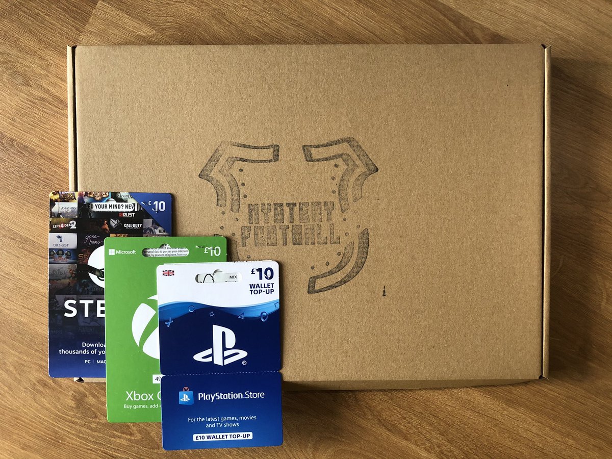 mysteryfootball's tweet image. We are giving away a National Mystery Football shirt and a gaming gift card of your choice! 👕🎮 

To enter: 

1️⃣ RT This Tweet
🤝 Follow us

Good luck!