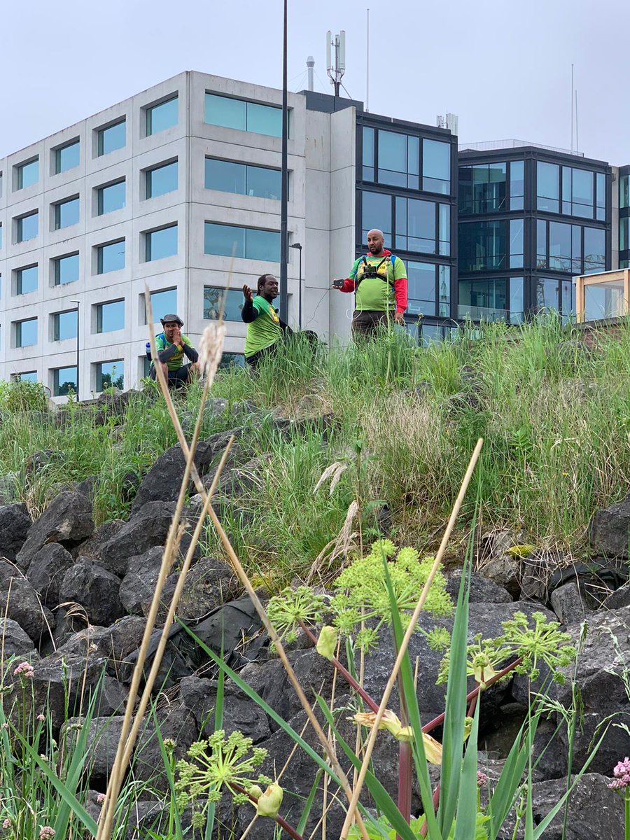 #WaterWalks dag 2:
Deze ochtend zijn ambassadeurs @Merlijn12H en #MoHersi en zijn team van start gegaan! Je kunt hun wandelingen op de voet volgen via de #livestream op waterwaks.nl
Wil jij ook mee doen? 👉 waterwaks.nl
