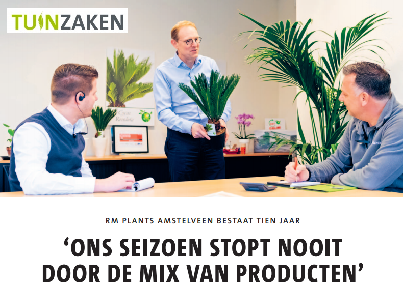 RMPlants's tweet photo. RM Plants in het magazine Tuinzaken.
Klik op de link voor het volledige artikel.
https://t.co/5nioMhPRWn https://t.co/LcsQrvn8bf
