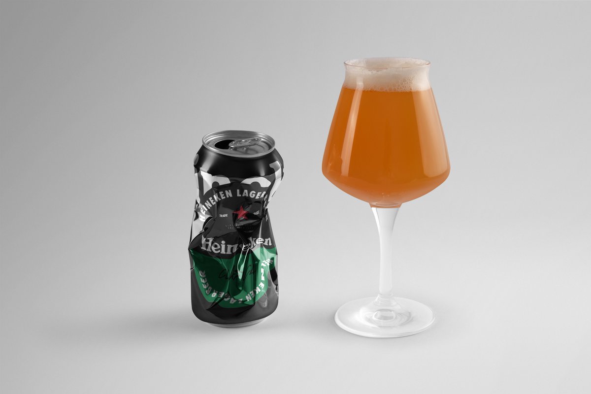 RoboticPuke's tweet photo. Unas etiquetas de cerveza que hice en mi tiempo libre para heineken https://t.co/mpoTSVbn0k