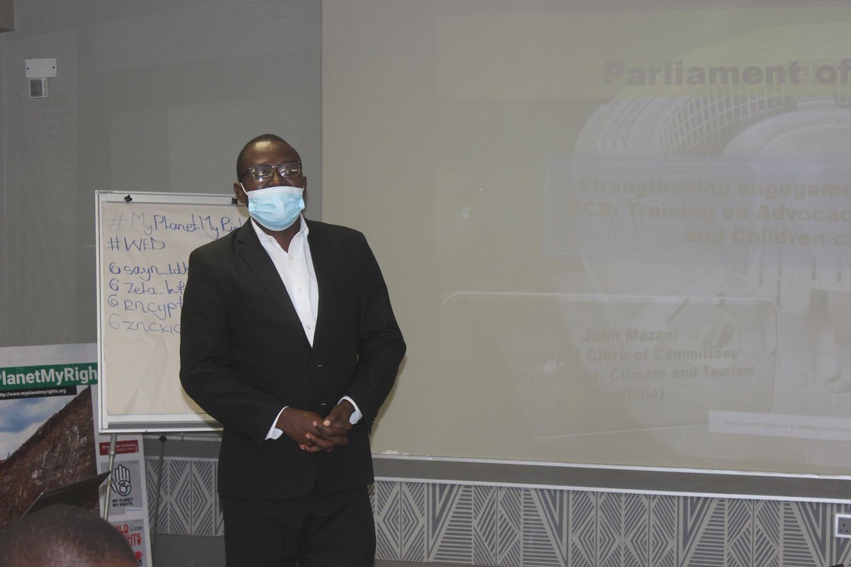 Strengthening engagement of children &amp; youth with Parliament on #ECR  is very important if we are to #Restore #ecosystem .Mostly capacity building on advocacy initiatives for the environment will put young people at an advantaged position to participate in decision making