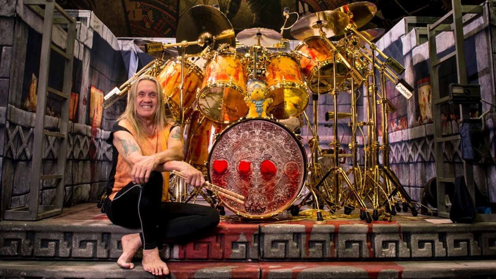 Happy birthday Nicko McBrain of 