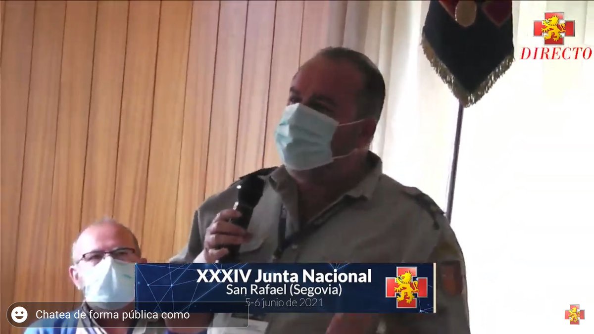 1ª Junta Nacional retransmitida en Streaming. Ya podéis ver las palabras de bienvenida del Presidente, Juan José Domínguez Navarro. Próximas conexiones: 16h sábado, Proclamación candidatura y 14h domingo, Clausura.
Puedes acceder en el siguiente enlace:
youtu.be/CAjtDZK3j0g