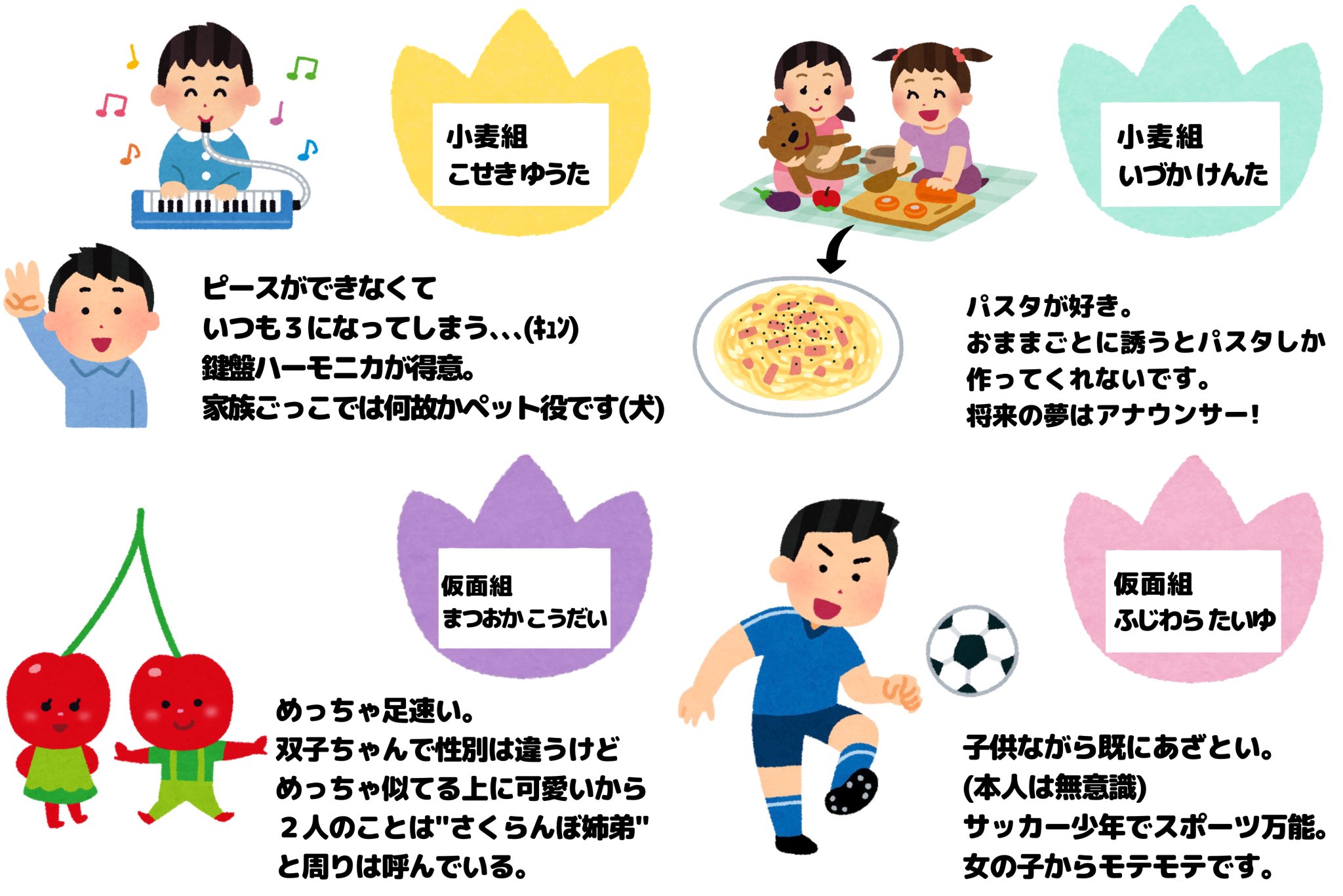 𝑚 𝑒 𝑖 ハンサムが子供だったら ハンサム幼稚園 もしもハンサム 第３弾 T Co Zjirjuk2qg Twitter