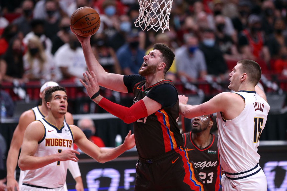Jusuf Nurkic says ‘I don’t know if I’m going to be back’ after Portland Trail Blazers lose to Nuggets in play - OregonLive https://t.co/rYp99EPxb6 #portlandtrailblazersjusufnurkichptopstories https://t.co/YNyTKGePzk