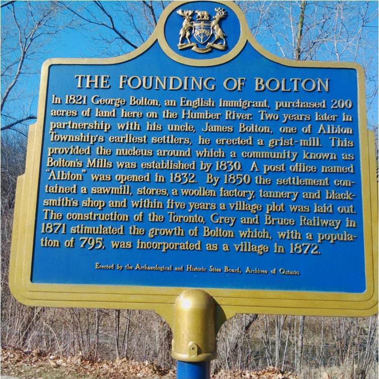 Today is George Bolton Day!  

Congratulations Bolton….it’s your 200th anniversary!!!