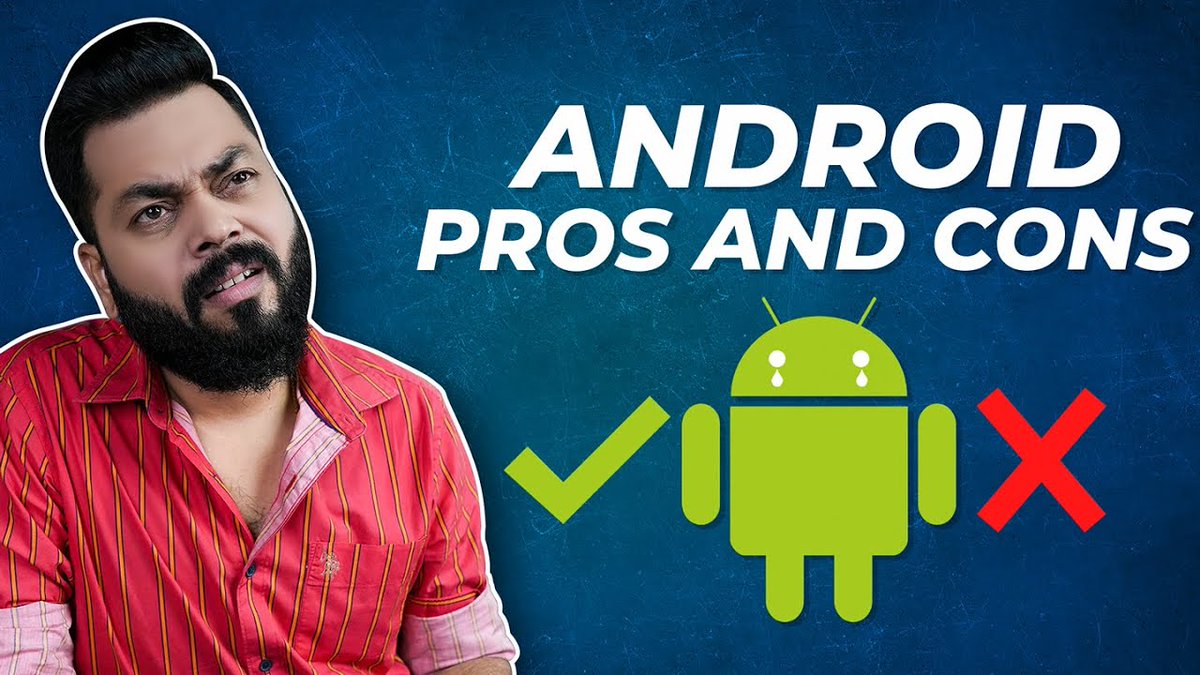 TrakinTech's tweet image. Agar Android Nahi Hota To? 😮 | Android Pros and Cons ⚡ A Must Watch Video #Android 
youtu.be/KYFGSaydFig