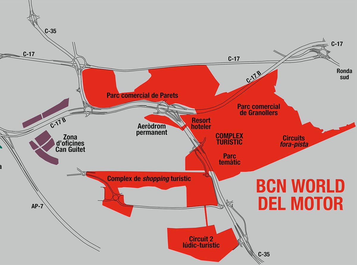 #DiaMundialdelMediAmbient 
Per justícia climàtica i social cal deixar d'apuntalar projectes i models obsolets i de fals progrés

Cal derogar del PDU de la Ciutat del Motor, barreja de destrucció de territori, monocultiu turístic i promoció de l'automoció
[FIL]
#NoEnsVendreuLaMoto