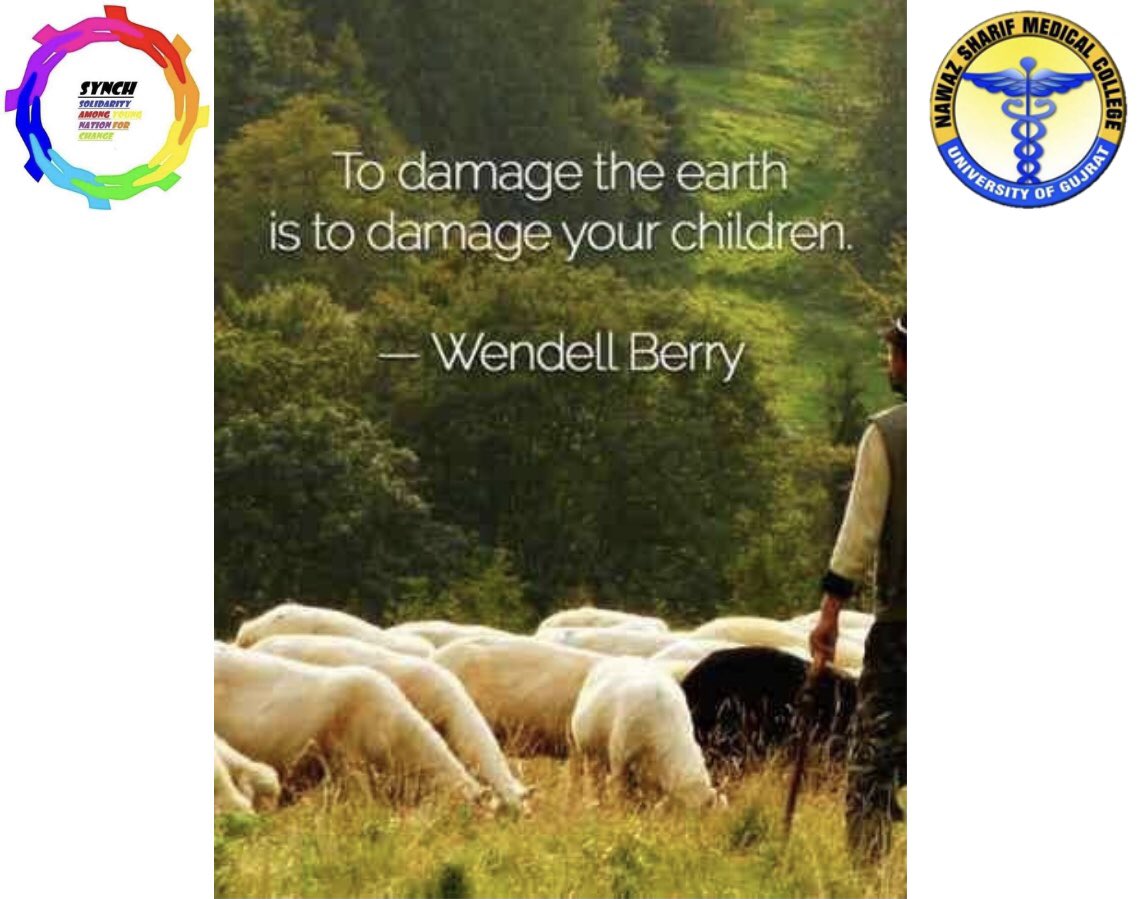 beeees_ma's tweet photo. The environment is where we all meet; where we all have a mutual interest; it is the one thing all of us share.
#MakeItGreenAgain 
@SYNCHPakistan 
@ClimateChangePK https://t.co/5QXblr8nL4