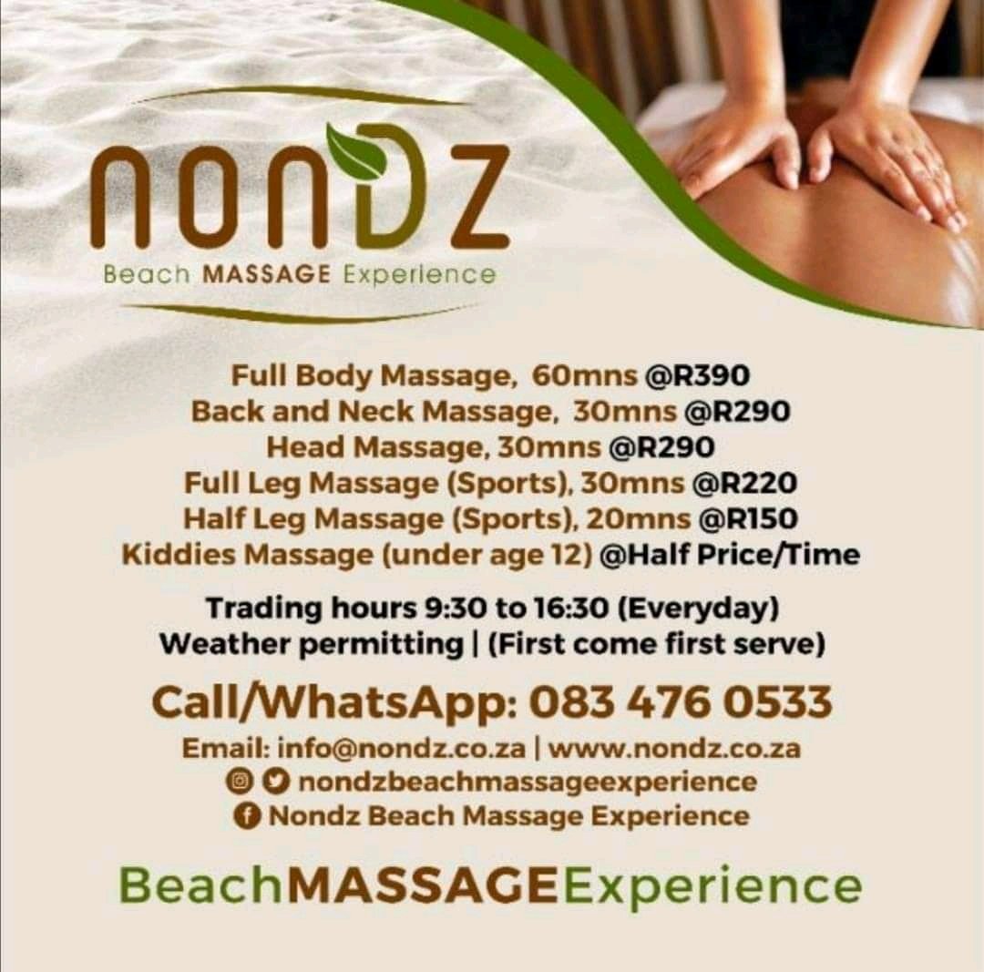 NONDZBEACHMASSG's tweet photo. Massage therapist Nondz. #DJSBU #GirlTalkZA #GirlzTalkZa #girlsgettogether #pamperparties #massage #beachmassage #mobilespa #mobilemassage #umhlanga #kzn #keepsafe #sanitise #keepyourmaskon #massagebythesea #Bacheloretteparty #groupmassage #wegotyourback #whereveryouare #Somizi https://t.co/c9WN7DR0eb