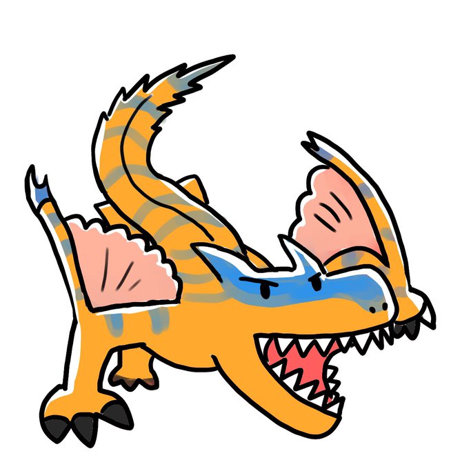 ティガレックスのtwitterイラスト検索結果