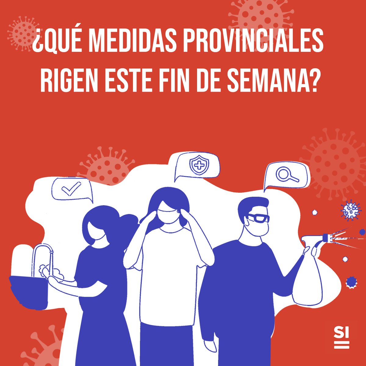 sisantafe's tweet photo. ⚠️ Compartimos las medidas provinciales que regirán este fin de semana ⚠️

#NosCuidamosEntreTodos
#RosarioSeCuida
#PartidoSI https://t.co/qjxS6GKixx