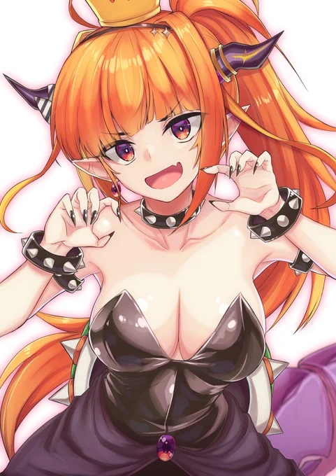 クッパ姫会長
触覚つけ忘れて再投稿です申し訳ナスビ🍆
#みかじ絵 