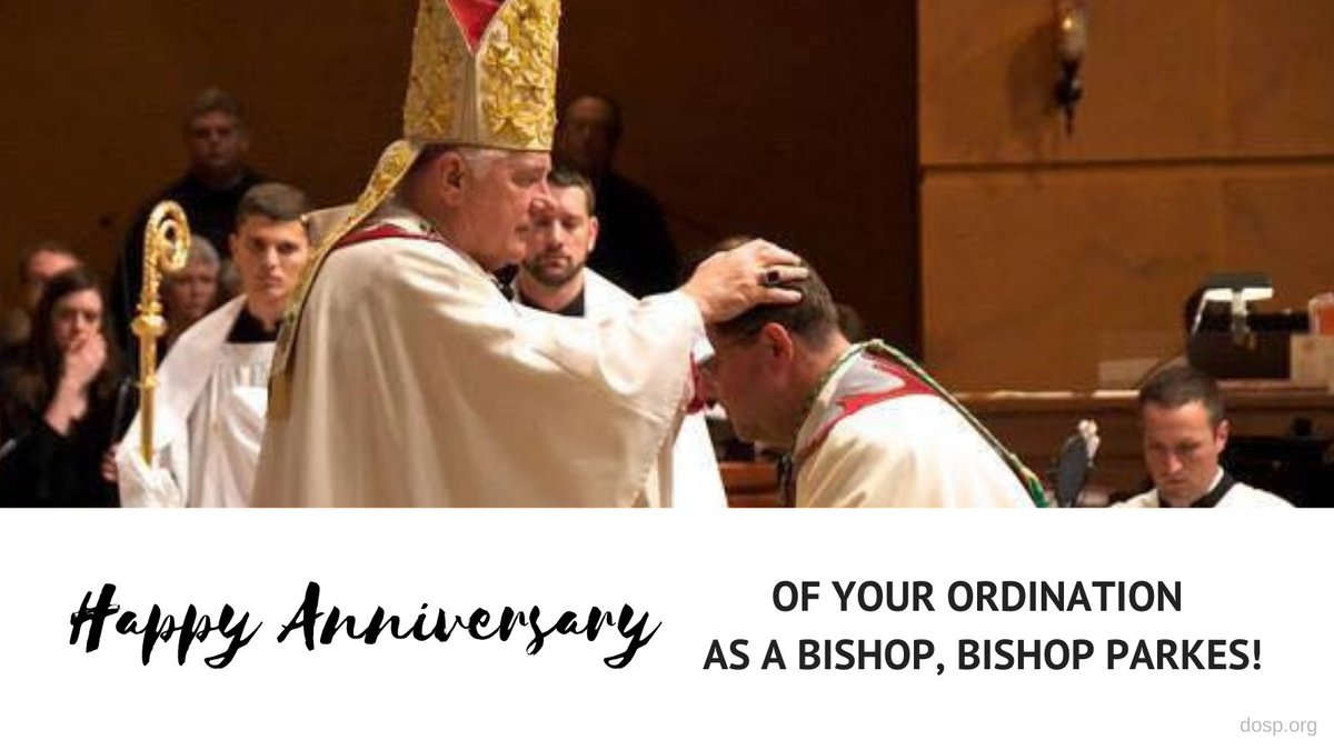 DioStPete's tweet photo. It was nine years ago today that @bishopparkes was ordained a bishop! Please join us in sending him well wishes on his anniversary. Ad multos annos! #courageouslyliving #DOSPpriests https://t.co/ulo1XuHHLN