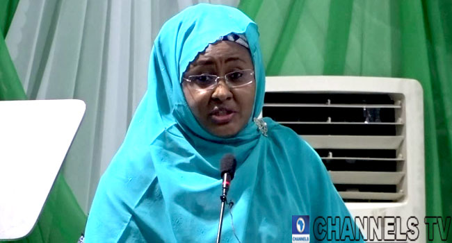 channelstv's tweet photo. [#ICYMI] Twitter Ban: Aisha Buhari Deactivates Twitter Account
https://t.co/DI6eEcRqZx https://t.co/QrSbe66Qw9