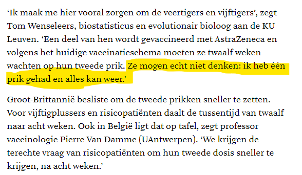 ThomasRotthier's tweet photo. Het blijft opletten geblazen. De Indiase variant zal ook hier de kop opsteken. En dan hebben we maar beter zoveel mogelijk mensen die twee prikken hebben gekregen. @destandaard
#deltavariant #indiasevariant #corona https://t.co/IQHTMc6SHB