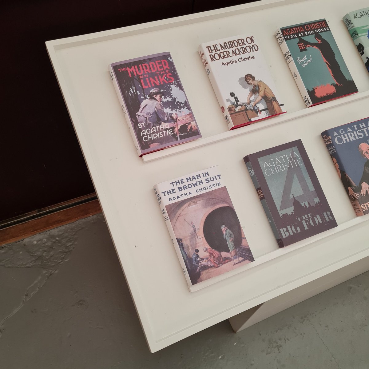 Some little Agatha snippets from the <a href="/agathachristie/">Agatha Christie</a> exhibition at the <a href="/IsokonGallery/">Isokon Gallery</a> but I don't want to give too much away. Head there and take a look! Well worth a trip to beautiful #BelsizePark and lovely to see @AmberButchart &amp; <a href="/TinaWalksLondon/">Tina</a>