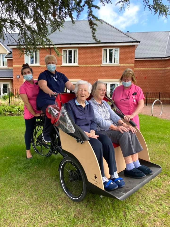 Breaking news, Brockington House have a new trike... and it's simply brilliant! <a href="/DormyCare/">DormyCareCommunities</a>
