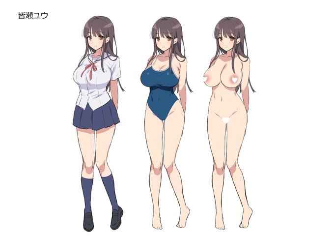 新しいヒロインのキャラデザ 