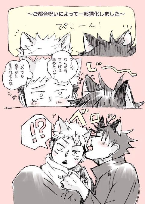 虎伏猫化🐈🐈‍⬛
付き合ってない二人。
めぐにゃん+❓=かわいいの極み。 