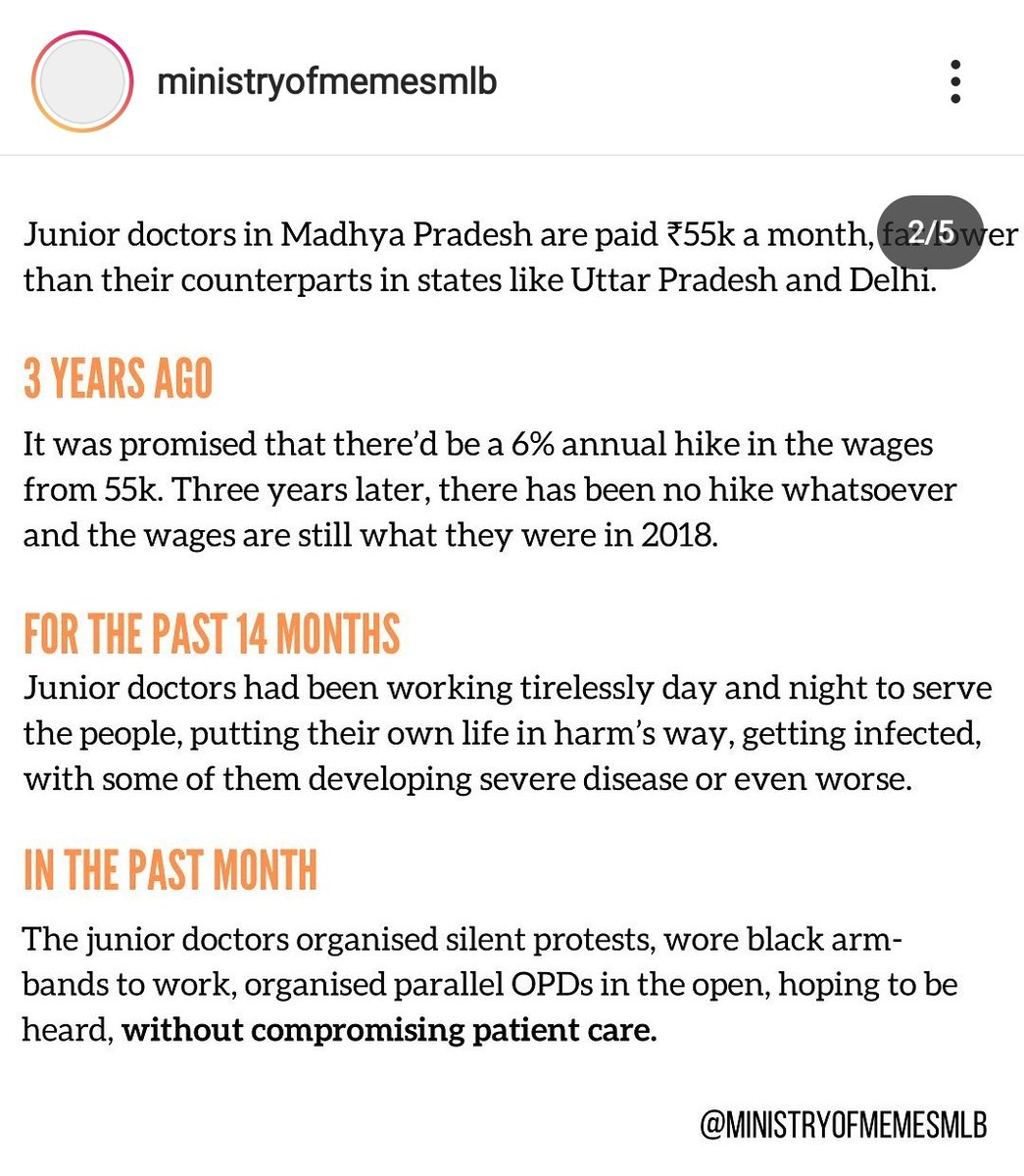 mdkamranalam191's tweet photo. #standwithdoctors 
#StandWithMPDoctors 

Worst days for INDIAN Doctors are in and it seems no one cares about. 
Have the courage to deal the issue with Doctor @ChouhanShivraj @drharshvardhan @AIIMSRDA @jdabhopal https://t.co/MkZxLK4c64