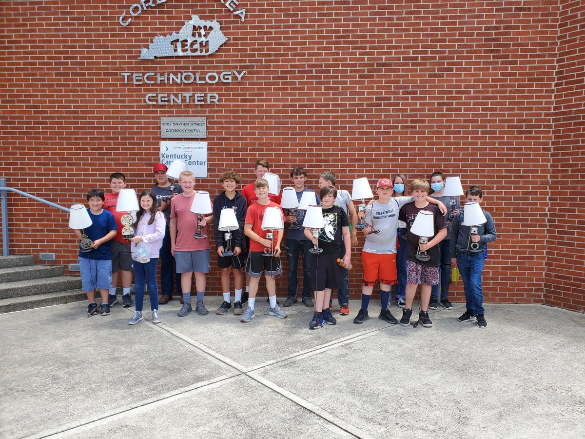 Great group of campers this year! Thank you KDE/OCTEST for the opportunity to introduce these students to their future.