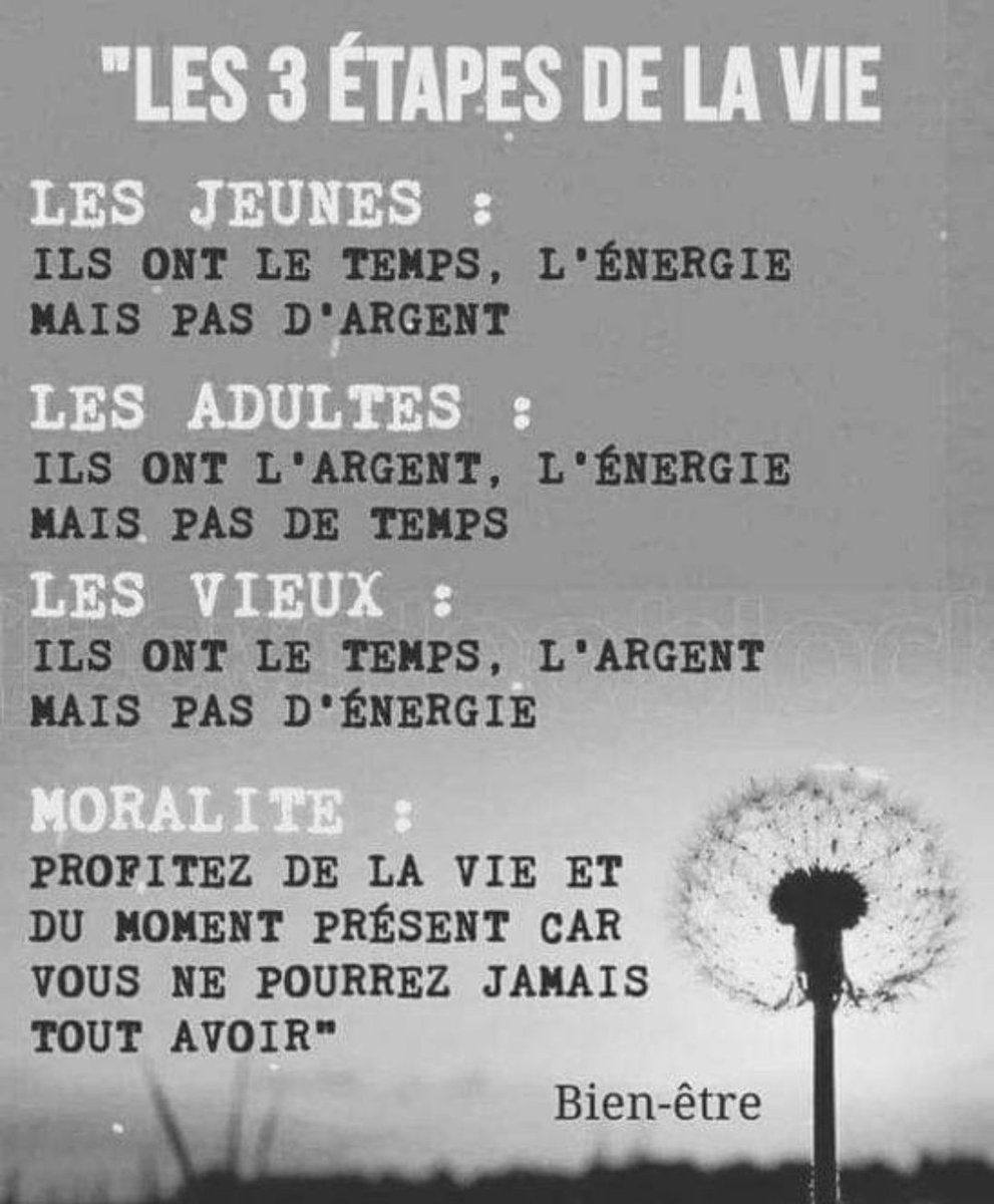 KuessiTogbe's tweet photo. Les 3 étapes de la vie.... 😍

#motivationquotes #weekend_motivation
#giro https://t.co/tvhSRwPiy5