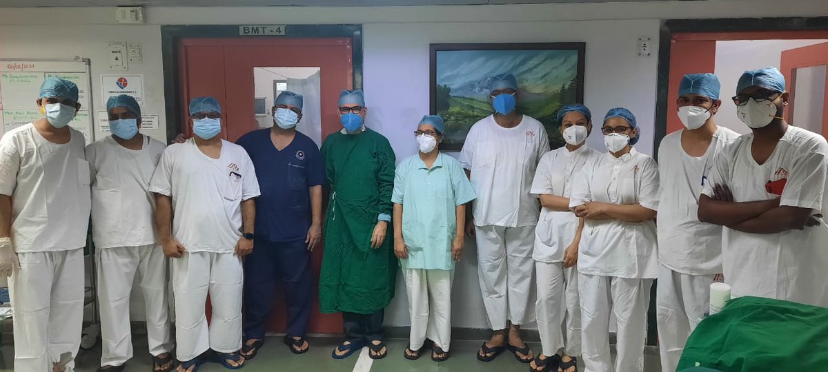 cspramesh's tweet image. Historic day in cancer care as the first #CAR_T cell therapy in India is done at @ACTREC_TMC thanks to great collaboration between @iitbombay &amp;amp; @TataMemorial 
Dedicated efforts from @purwarrahul2 &amp;amp; @DrGauravNarula Will be available at a fraction of the cost