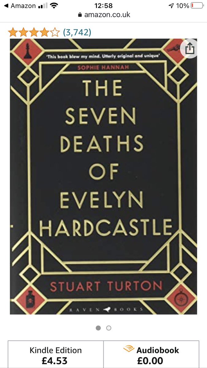 themathsbazaar's tweet photo. I definitely can’t go wrong if I title my next book
“The Seven <common noun> of Evelyn <surname beginning with H>”
#SevenDeaths #SevenHusbands #TheSevenSuitcasesOfEvelynHogwash https://t.co/eFDDCpn2d6