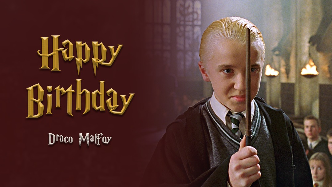 Draco malfoy birthday