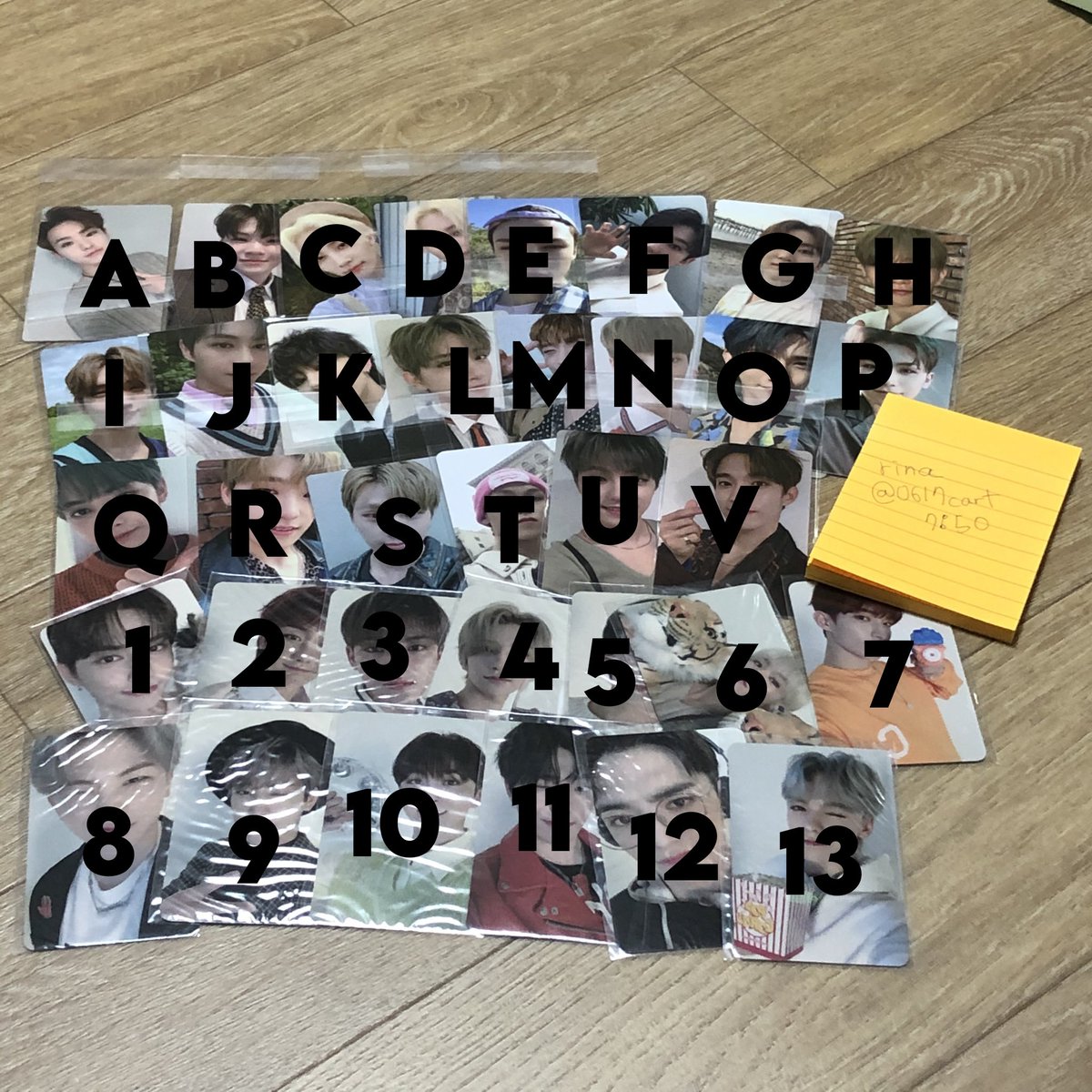 17TGOs's tweet photo. wts | lfb | #17TGClaims

Seventeen Photocards (B2)

JH Beret - 350
SY Horanghae - 380
HS SG - 150

Other PCs - 70 each

• ALL IN + LSF
• still in kr
• not yet secured
• normal ETA
• DOP: PAYO

— REPLY "MINE + CODE" https://t.co/1DFVx7CEuX